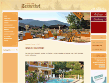 Tablet Screenshot of pension-tannenhof.com
